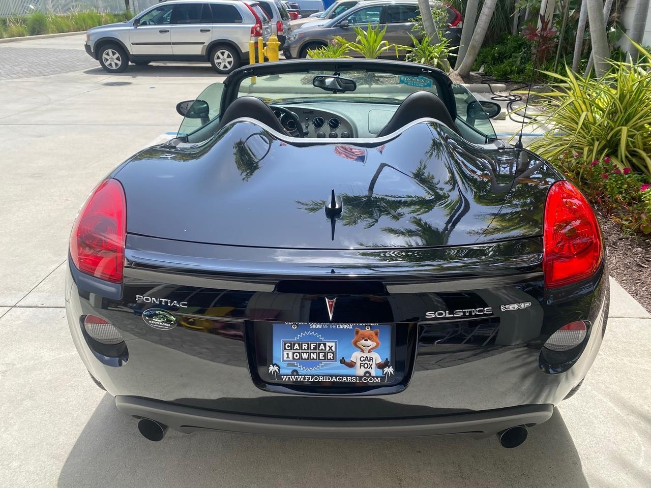 2008 Pontiac Solstice GXP 2.0 ECOTURBO LOW MILES 26,059 Pompano Beach FL