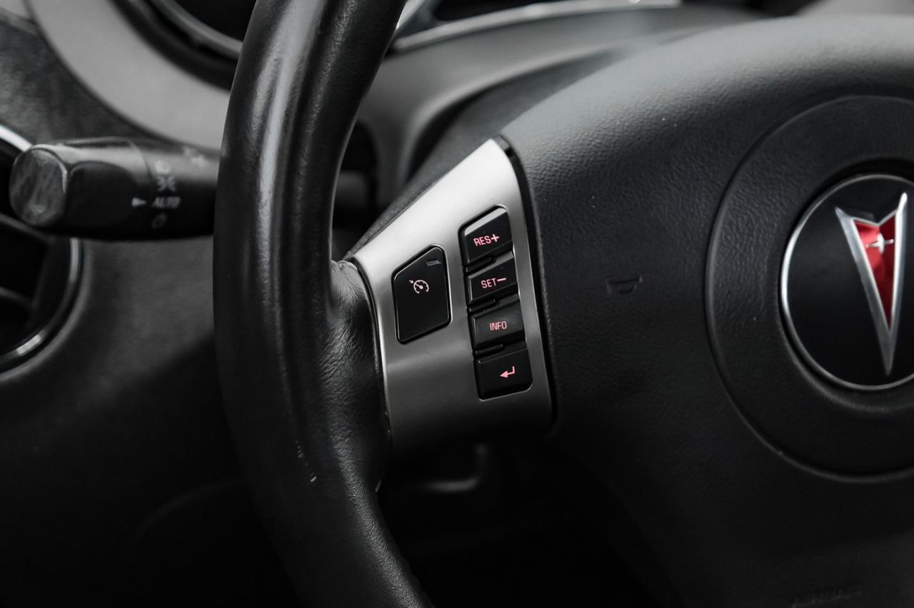 2008 Pontiac Solstice GXP AUTOMATIC LEATHER SEATS LEATHER STEERING WHEEL CRUISE CONTRO Carrollton TX