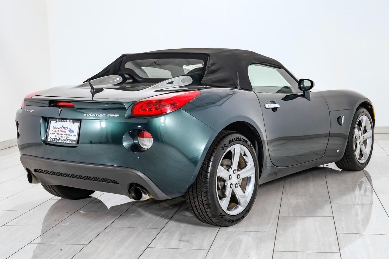 2008 Pontiac Solstice GXP AUTOMATIC LEATHER SEATS LEATHER STEERING WHEEL CRUISE CONTROL ALLOY WHEELS Carrollton TX