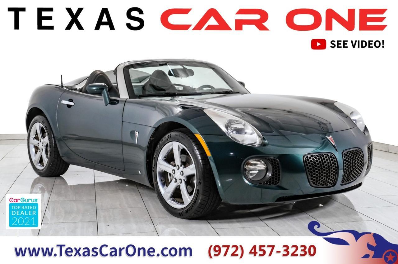 2008 Pontiac Solstice GXP AUTOMATIC LEATHER SEATS LEATHER STEERING WHEEL CRUISE CONTROL ALLOY WHEELS