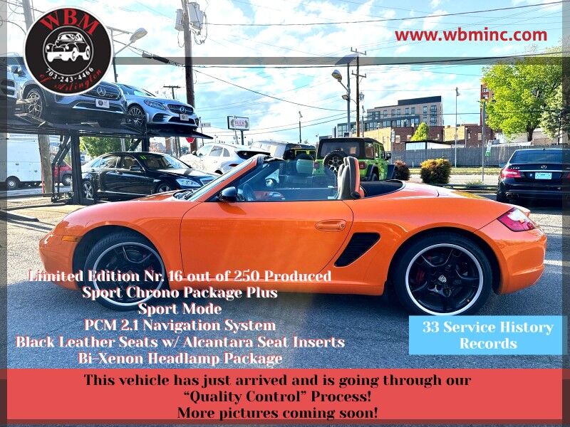 2008 Porsche Boxster S Limited Edition Roadster
