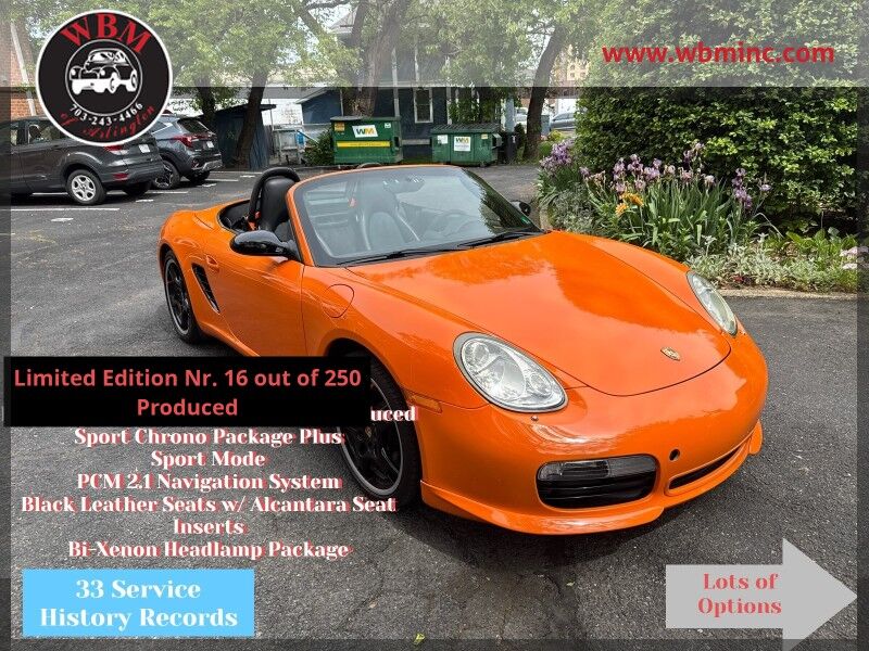 2008 Porsche Boxster S Limited Edition Roadster