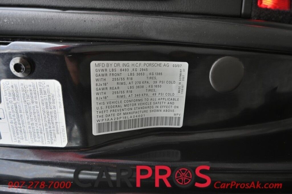 2008 Porsche Cayenne - AWD - Keyless Entry - Heated Leather Seats - BOSE System - Sunroof - Power Liftgate - Engine Block Heater - Tow PKG - Low Miles Anchorage AK