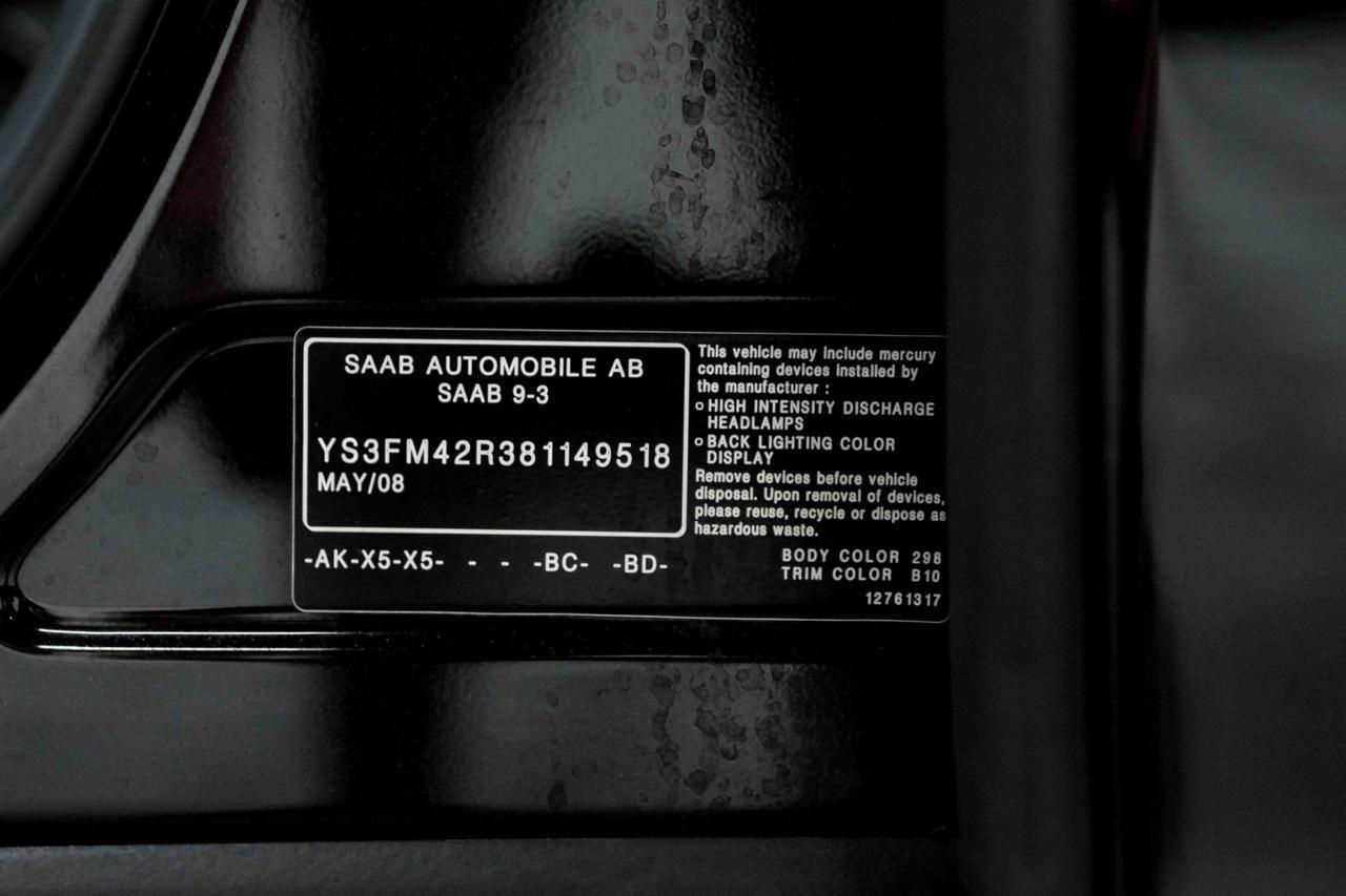 2008 Saab 9-3 TurboX Marietta GA