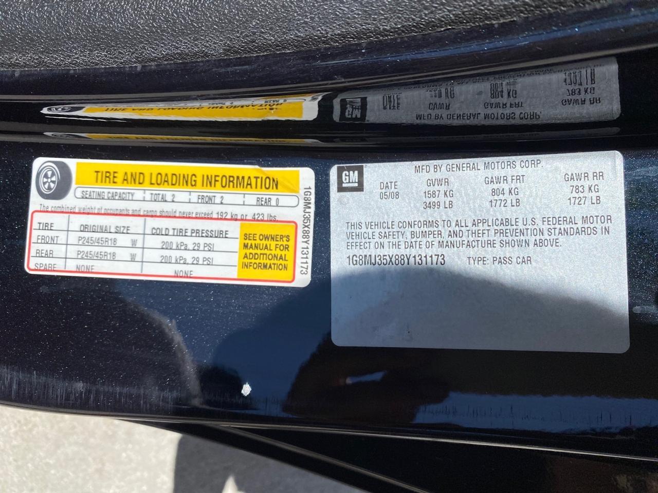 2008 Saturn Sky Red Line Carbon Flash SE 5 SPD Pompano Beach FL