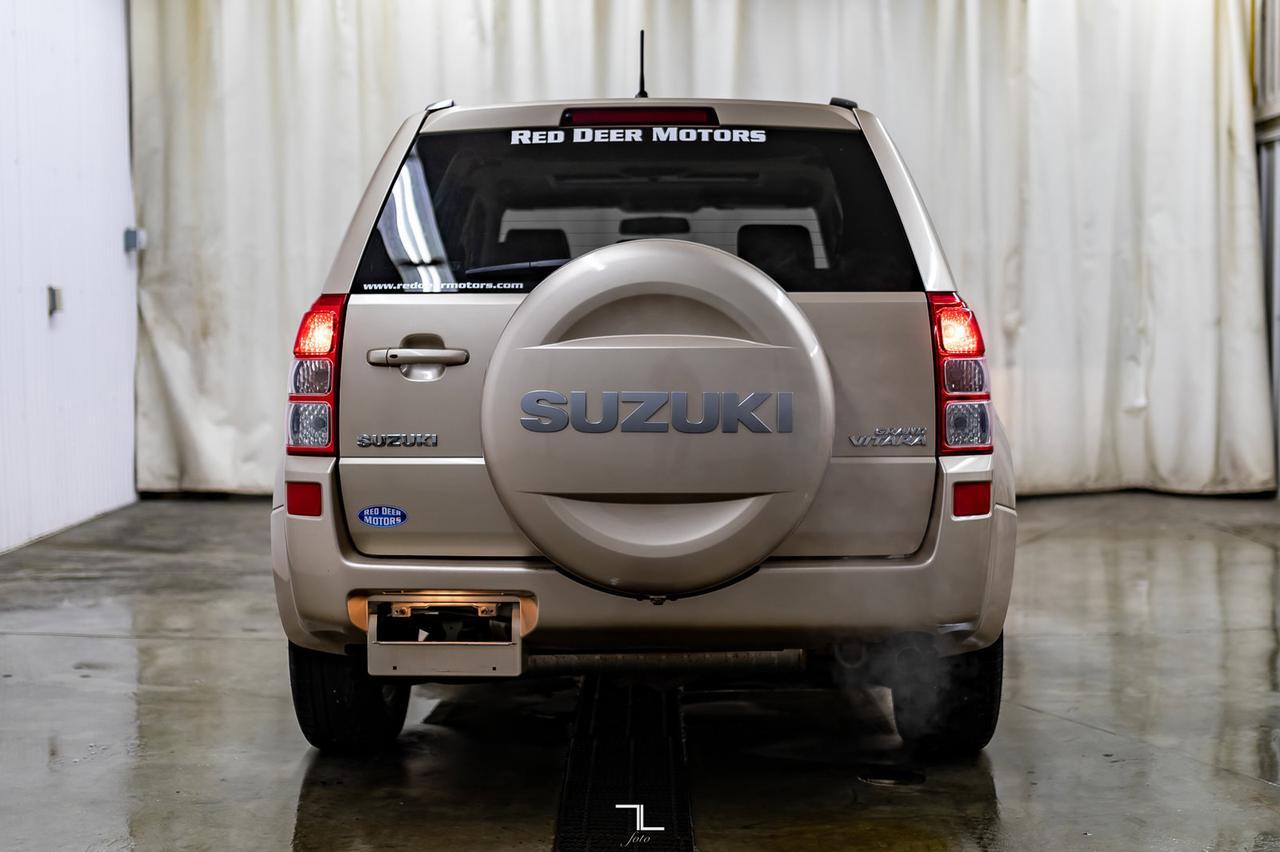 2008 Suzuki Grand Vitara AWD JX-L Leather Roof Red Deer AB