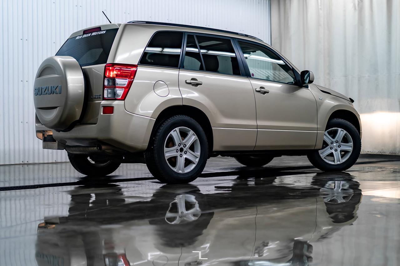 2008 Suzuki Grand Vitara AWD JX-L Leather Roof Red Deer AB