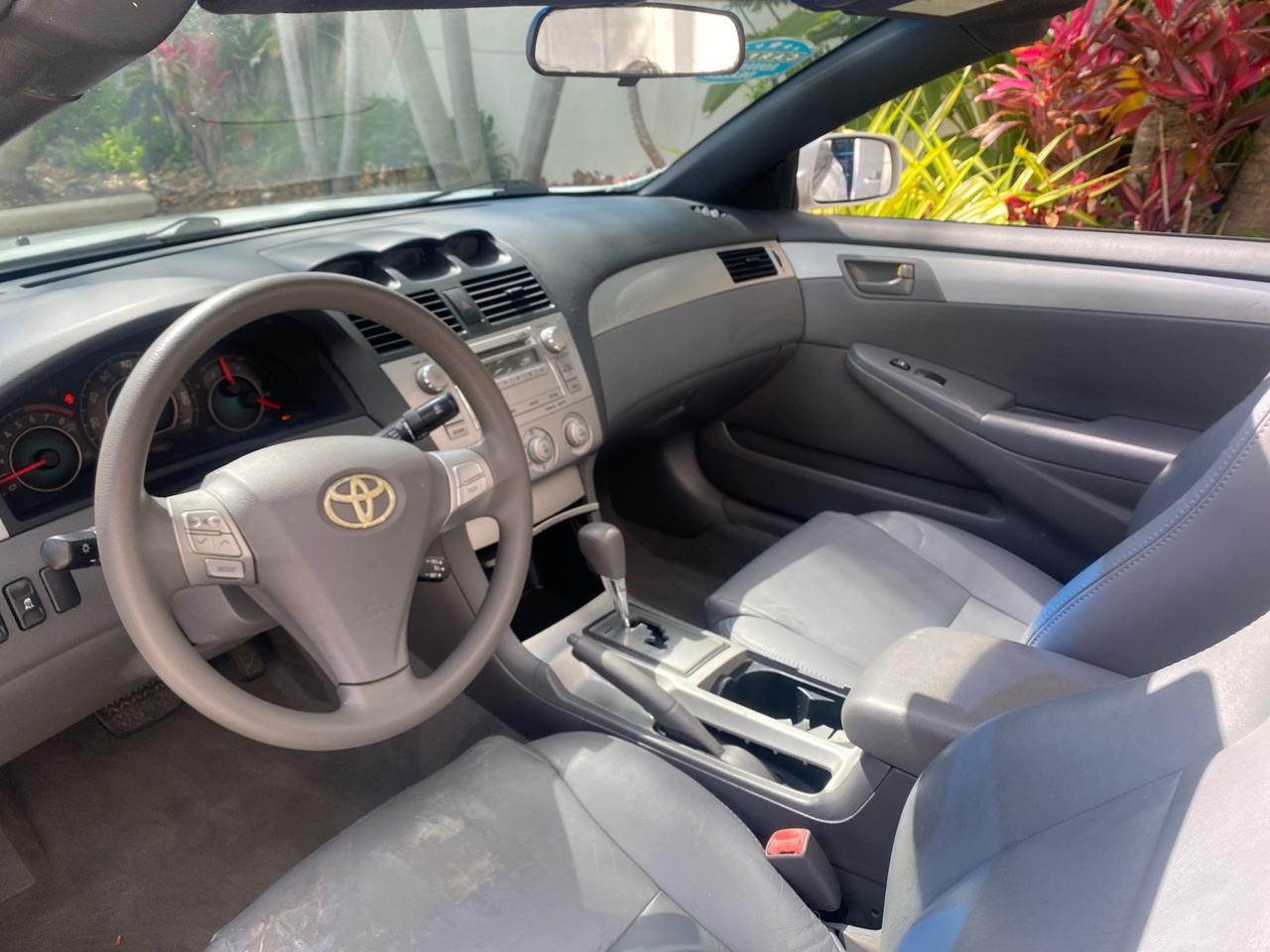 2008 Toyota Camry Solara SE CONVERTIBLE LOW MILES 74,665 Pompano Beach FL