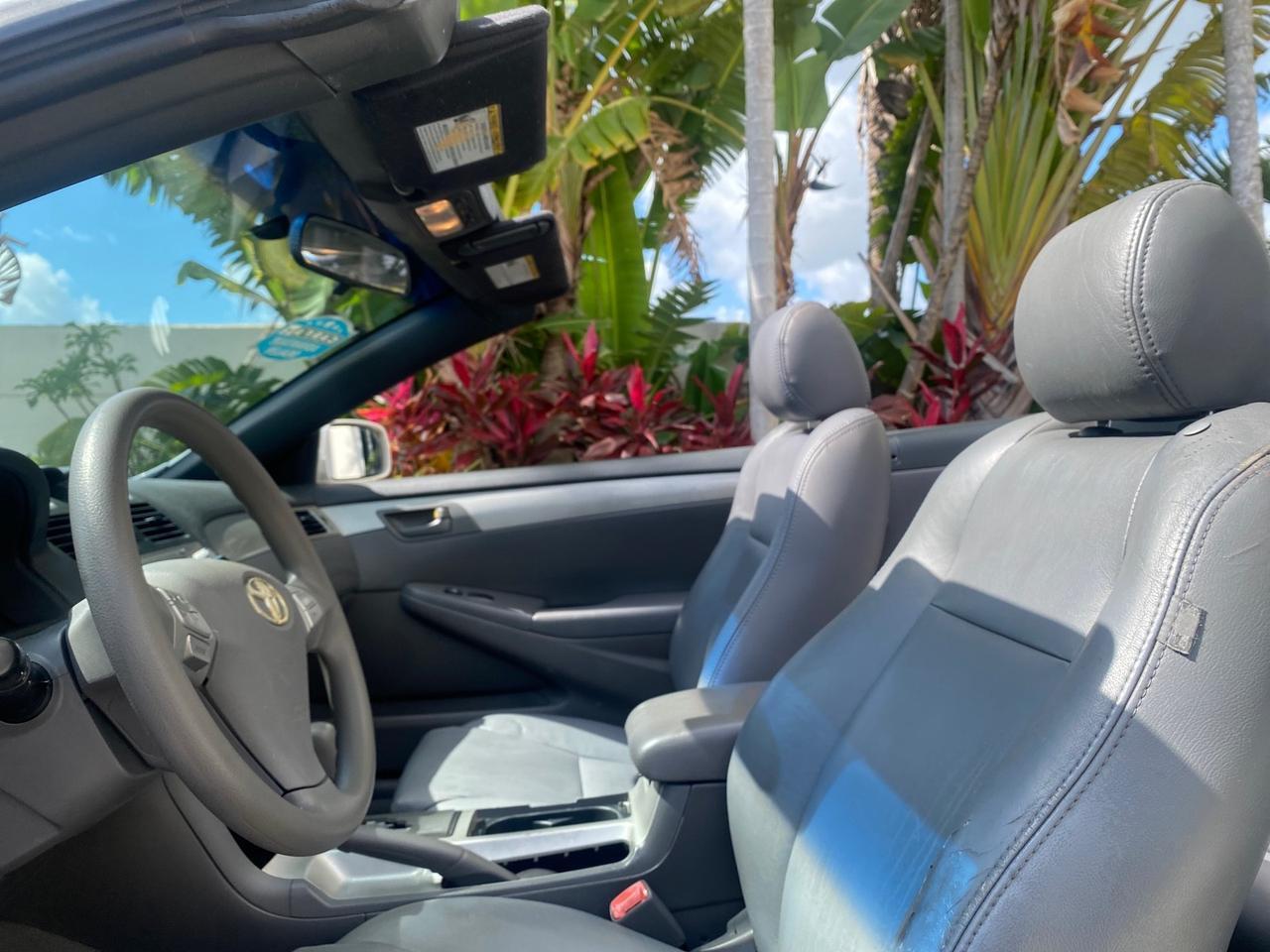 2008 Toyota Camry Solara SE CONVERTIBLE LOW MILES 74,665 Pompano Beach FL