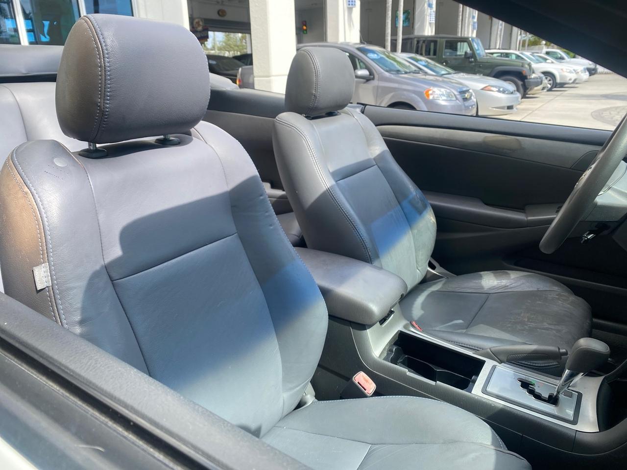 2008 Toyota Camry Solara SE CONVERTIBLE LOW MILES 74,665 Pompano Beach FL