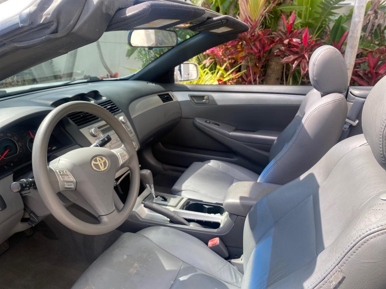 2008 Toyota Camry Solara SE CONVERTIBLE LOW MILES 74,665 Pompano Beach FL