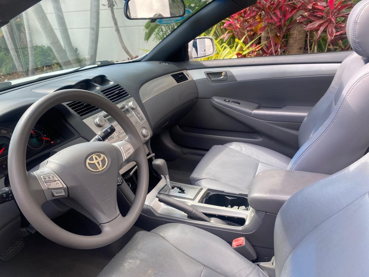 2008 Toyota Camry Solara SE CONVERTIBLE LOW MILES 74,665 Pompano Beach FL
