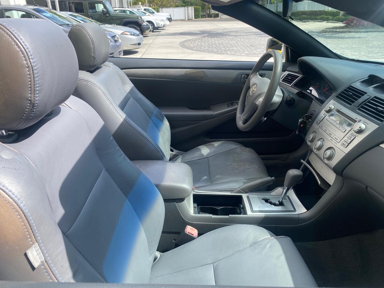 2008 Toyota Camry Solara SE CONVERTIBLE LOW MILES 74,665 Pompano Beach FL
