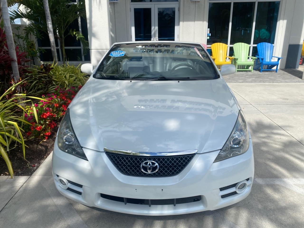 2008 Toyota Camry Solara SE CONVERTIBLE LOW MILES 74,665 Pompano Beach FL