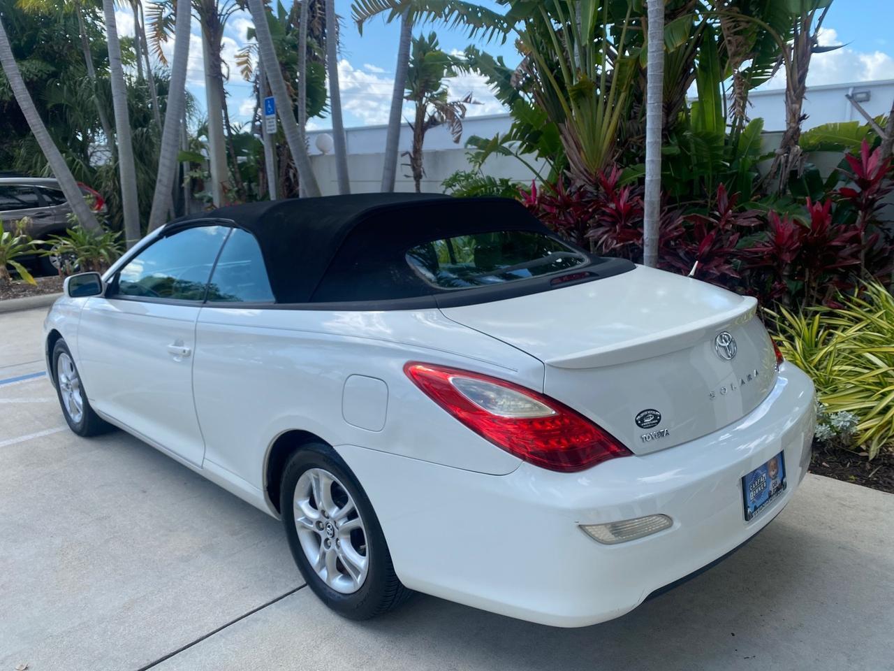 2008 Toyota Camry Solara SE CONVERTIBLE LOW MILES 74,665 Pompano Beach FL