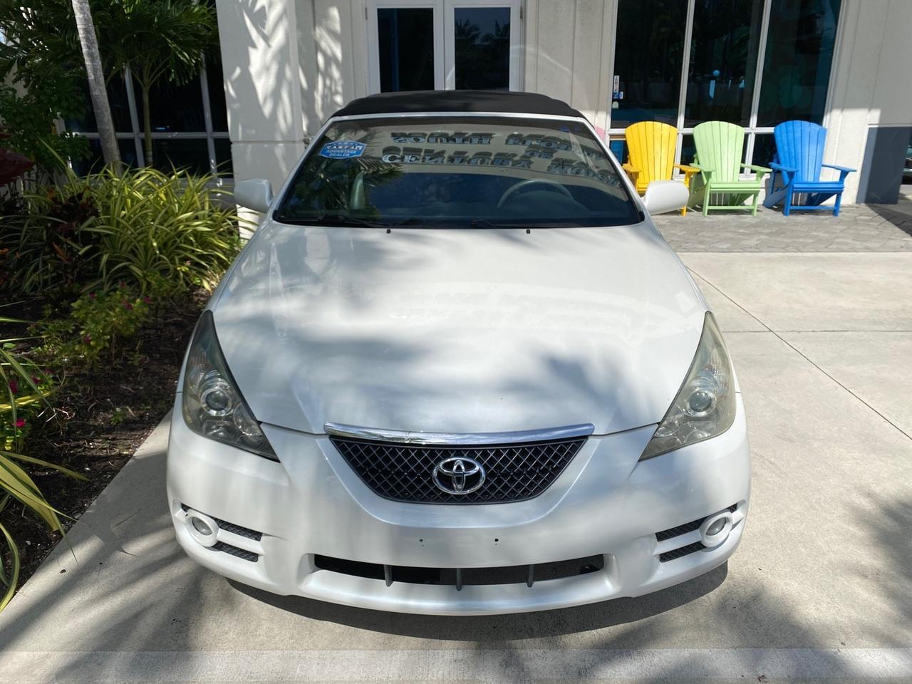 2008 Toyota Camry Solara SE CONVERTIBLE LOW MILES 74,665 Pompano Beach FL