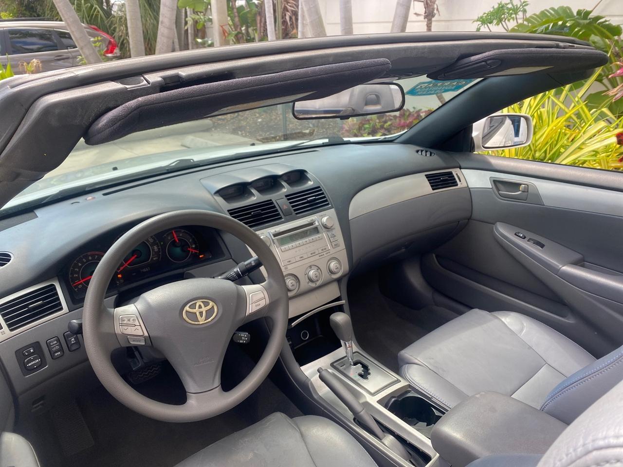 2008 Toyota Camry Solara SE CONVERTIBLE LOW MILES 74,665 Pompano Beach FL