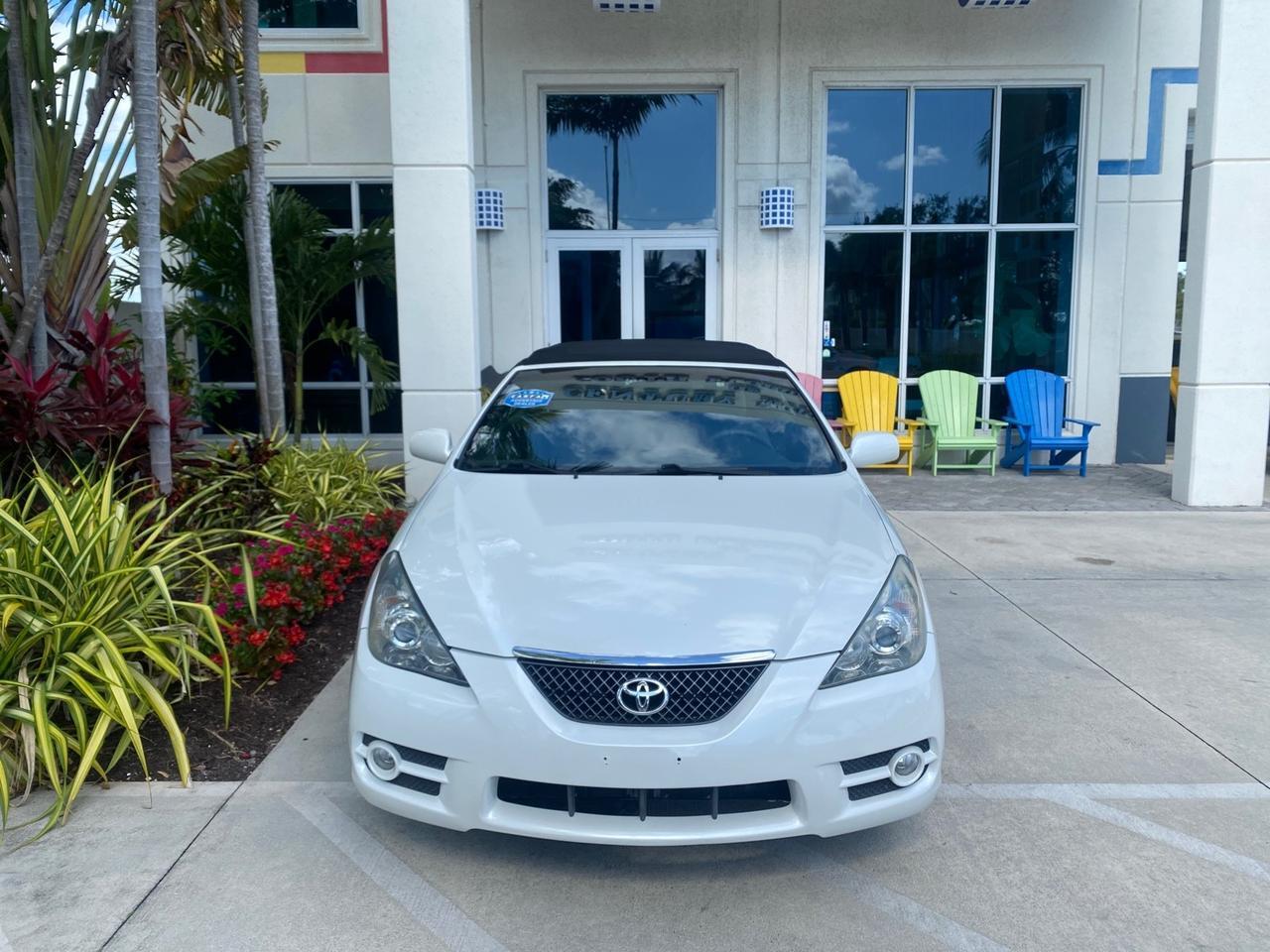 2008 Toyota Camry Solara SE CONVERTIBLE LOW MILES 74,665 Pompano Beach FL