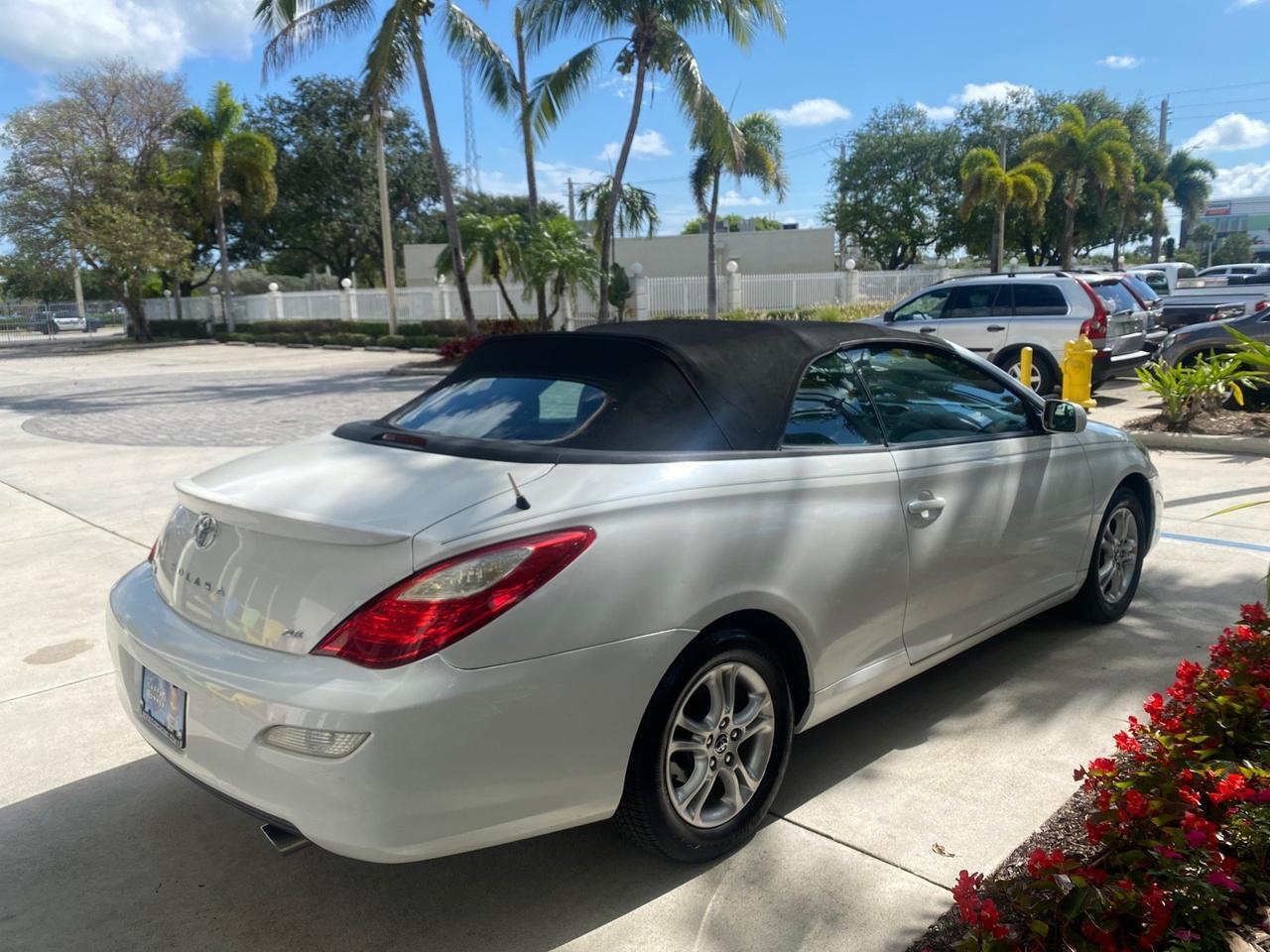2008 Toyota Camry Solara SE CONVERTIBLE LOW MILES 74,665 Pompano Beach FL