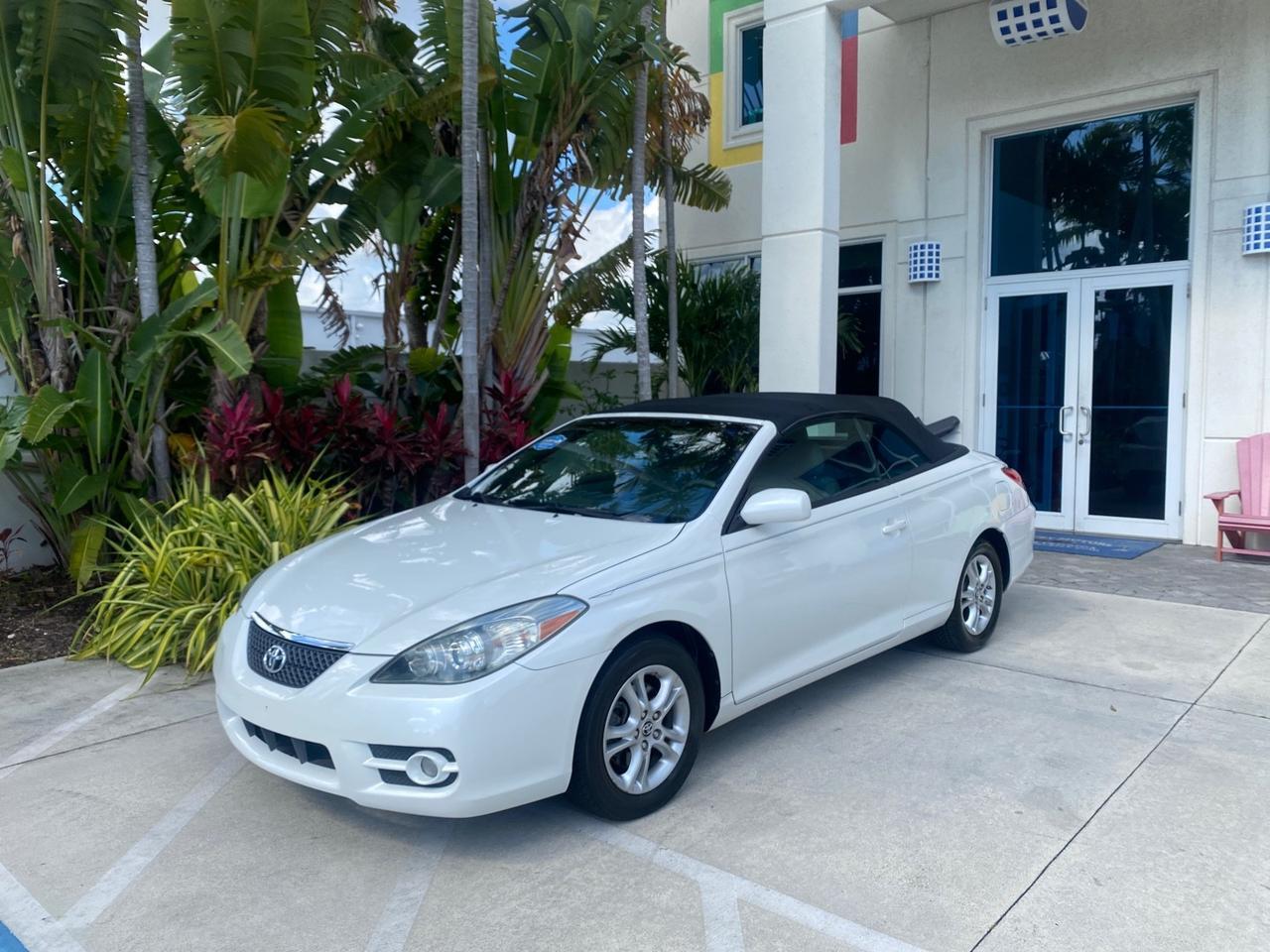 2008 Toyota Camry Solara SE CONVERTIBLE LOW MILES 74,665 Pompano Beach FL