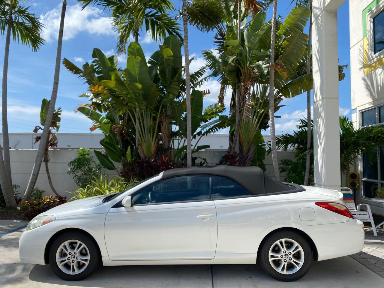 2008 Toyota Camry Solara SE CONVERTIBLE LOW MILES 74,665 Pompano Beach FL