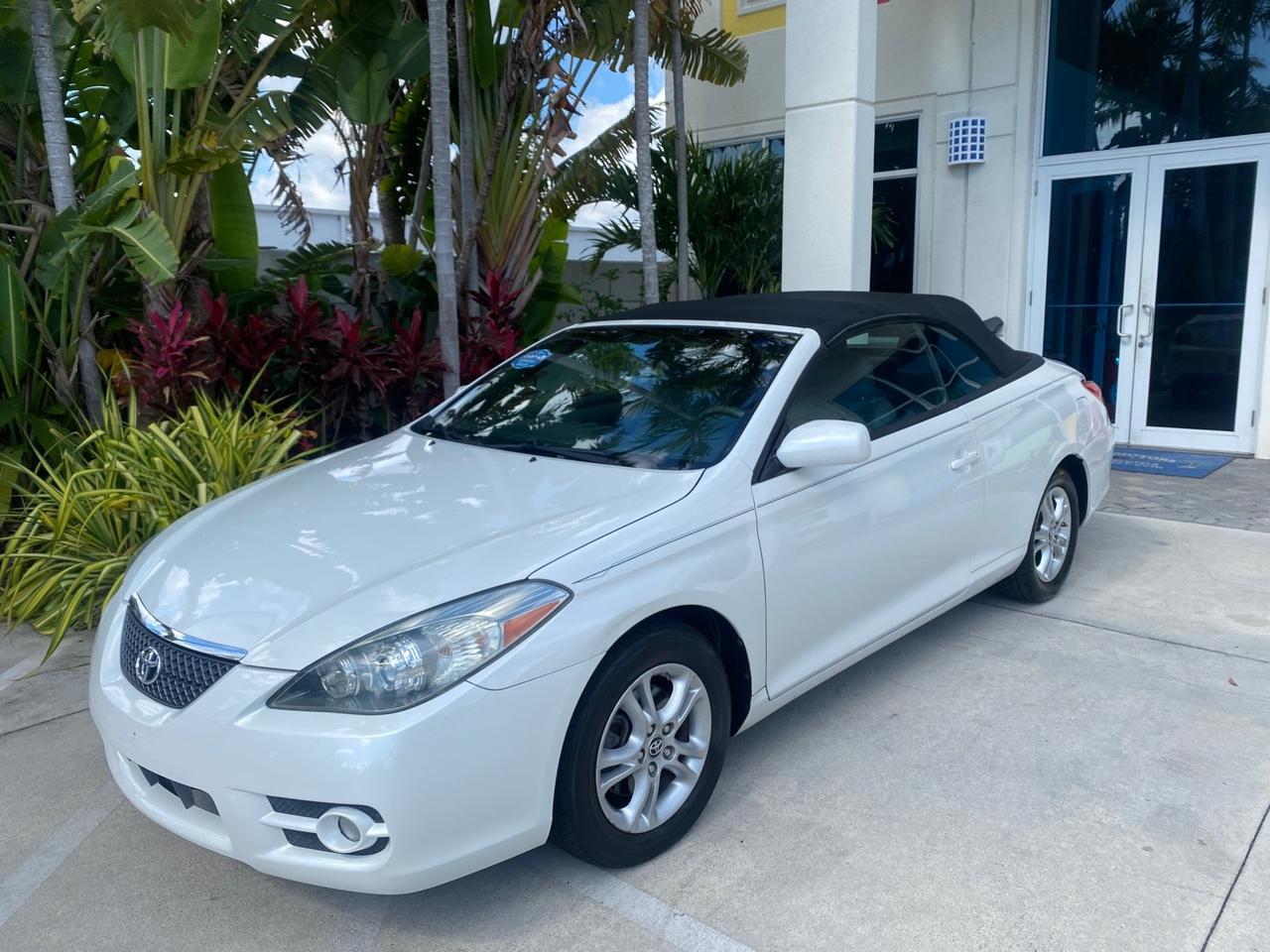 2008 Toyota Camry Solara SE CONVERTIBLE LOW MILES 74,665 Pompano Beach FL