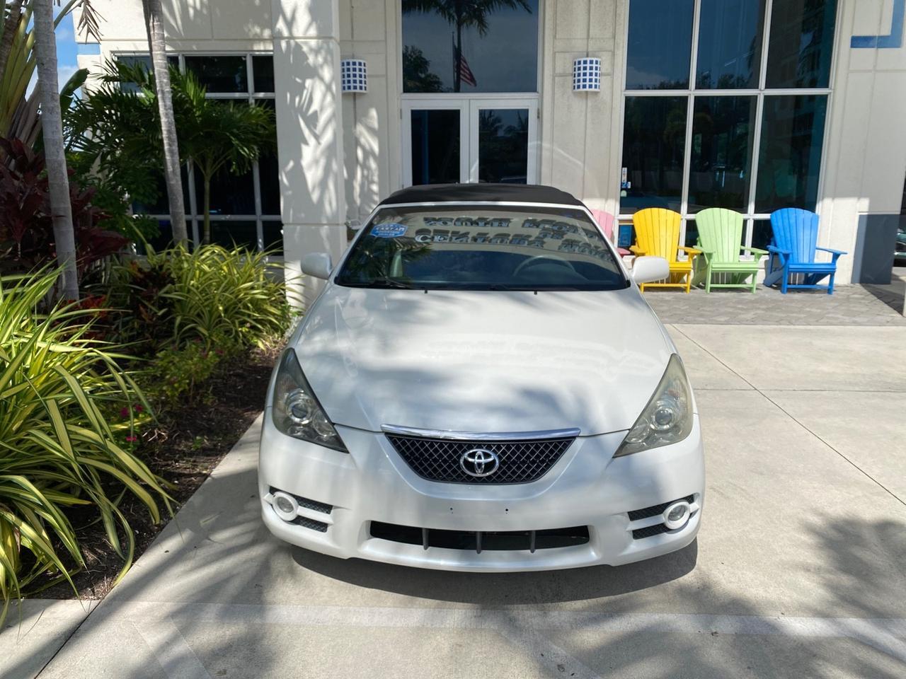 2008 Toyota Camry Solara SE CONVERTIBLE LOW MILES 74,665 Pompano Beach FL