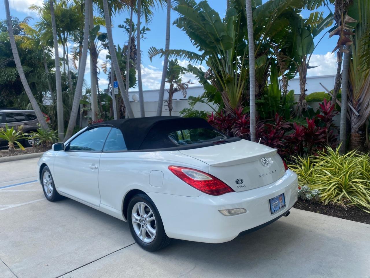 2008 Toyota Camry Solara SE CONVERTIBLE LOW MILES 74,665 Pompano Beach FL