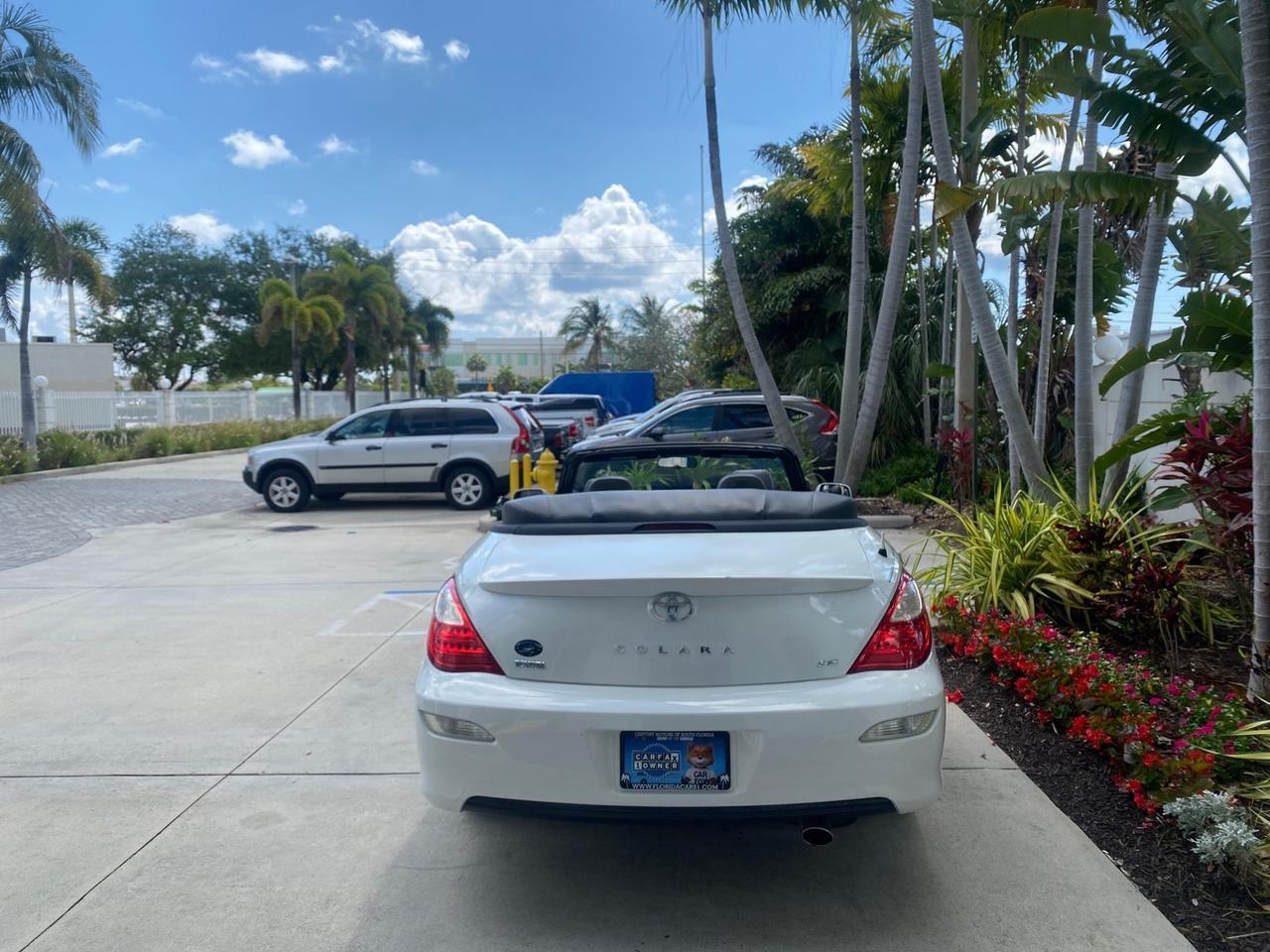 2008 Toyota Camry Solara SE CONVERTIBLE LOW MILES 74,665 Pompano Beach FL