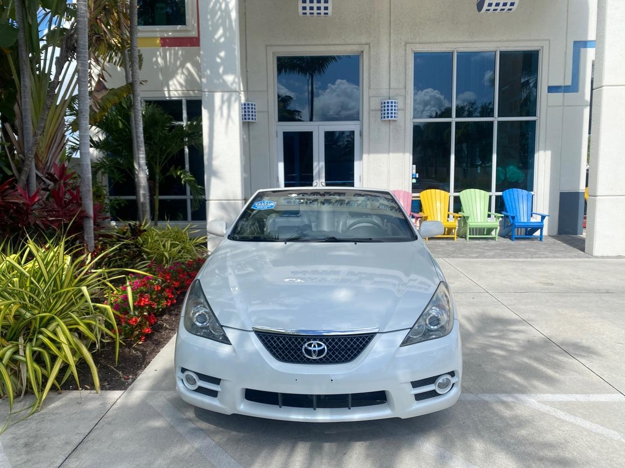 2008 Toyota Camry Solara SE CONVERTIBLE LOW MILES 74,665 Pompano Beach FL
