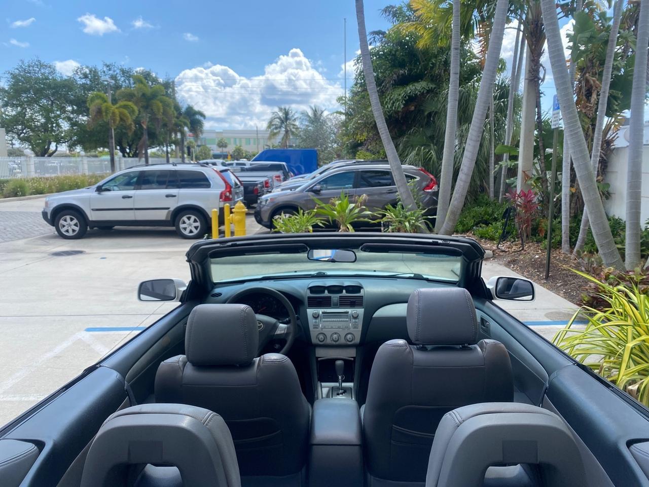 2008 Toyota Camry Solara SE CONVERTIBLE LOW MILES 74,665 Pompano Beach FL