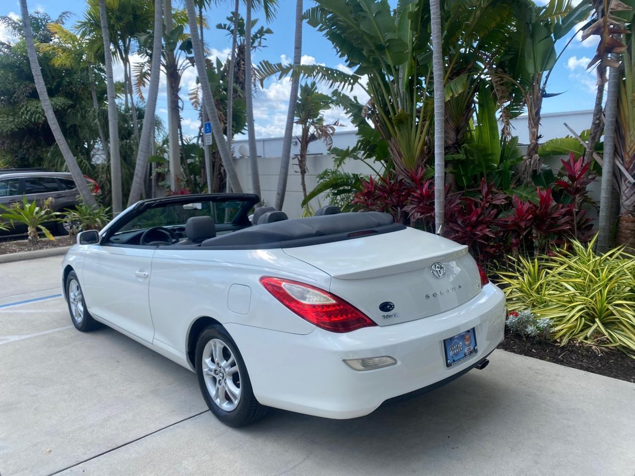2008 Toyota Camry Solara SE CONVERTIBLE LOW MILES 74,665 Pompano Beach FL