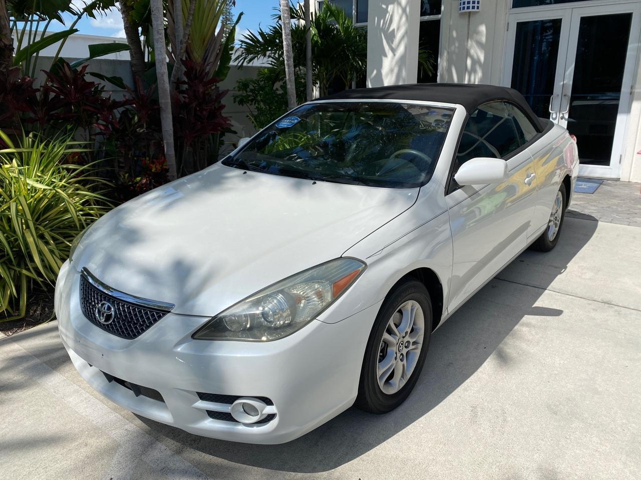 2008 Toyota Camry Solara SE CONVERTIBLE LOW MILES 74,665 Pompano Beach FL