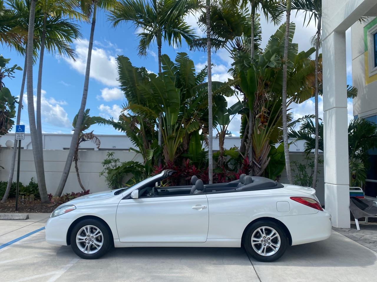 2008 Toyota Camry Solara SE CONVERTIBLE LOW MILES 74,665 Pompano Beach FL