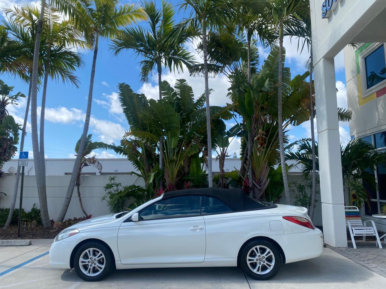 2008 Toyota Camry Solara SE CONVERTIBLE LOW MILES 74,665 Pompano Beach FL