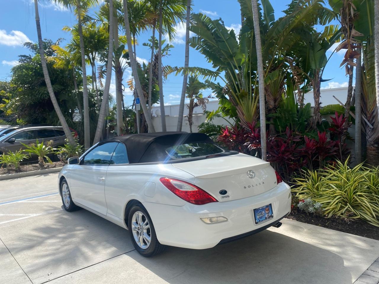 2008 Toyota Camry Solara SE CONVERTIBLE LOW MILES 74,665 Pompano Beach FL