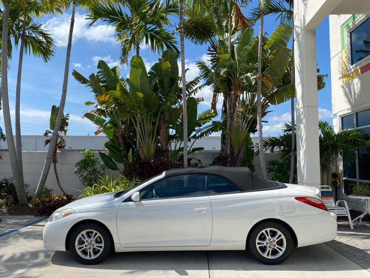 2008 Toyota Camry Solara SE CONVERTIBLE LOW MILES 74,665 Pompano Beach FL
