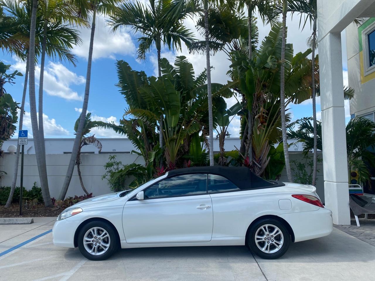 2008 Toyota Camry Solara SE CONVERTIBLE LOW MILES 74,665 Pompano Beach FL