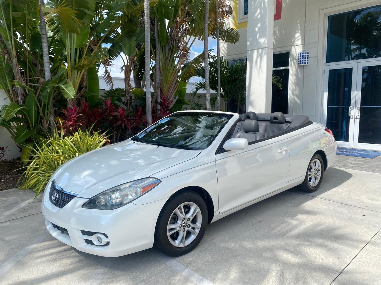 2008 Toyota Camry Solara SE CONVERTIBLE LOW MILES 74,665 Pompano Beach FL