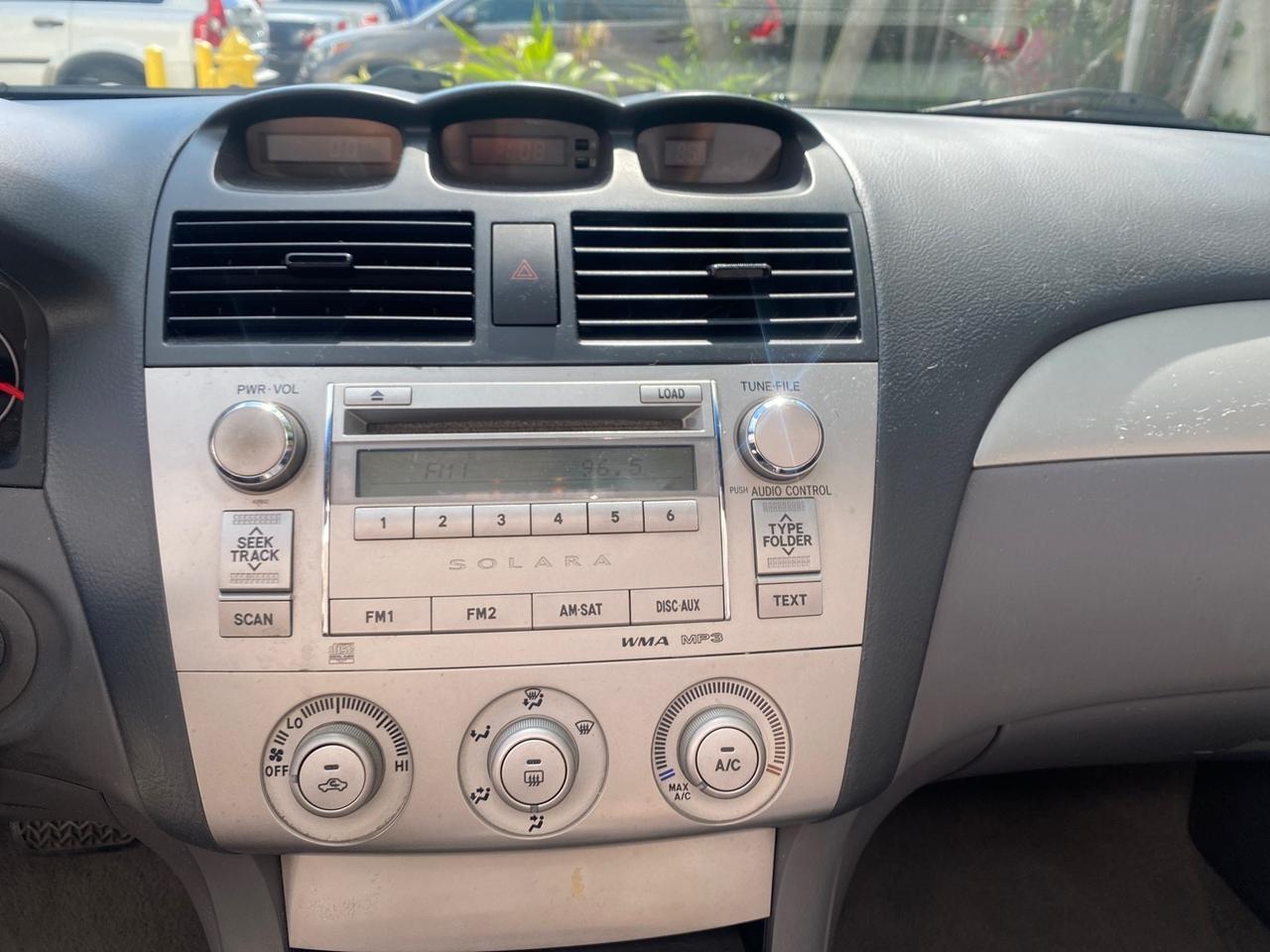 2008 Toyota Camry Solara SE LEATHER LOW MILES 74,665 Pompano Beach FL