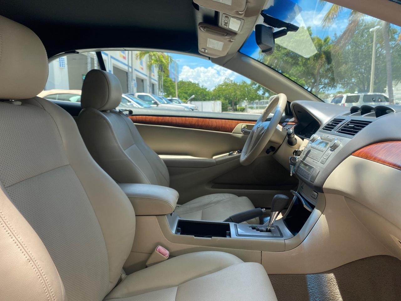 2008 Toyota Camry Solara SLE LOW MILES 66,913 Pompano Beach FL