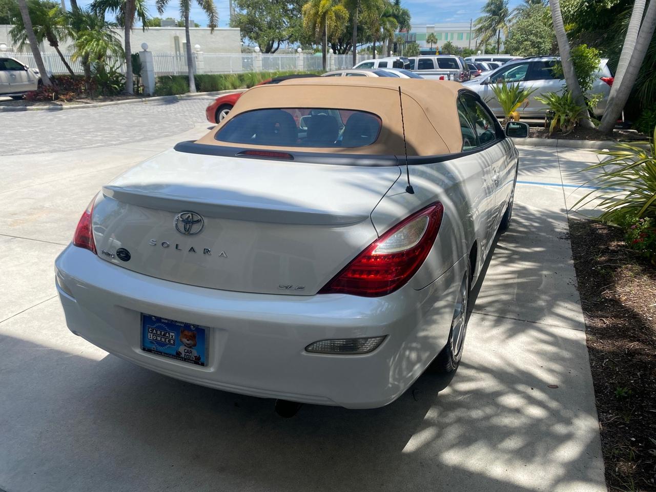 2008 Toyota Camry Solara SLE LOW MILES 66,913 Pompano Beach FL