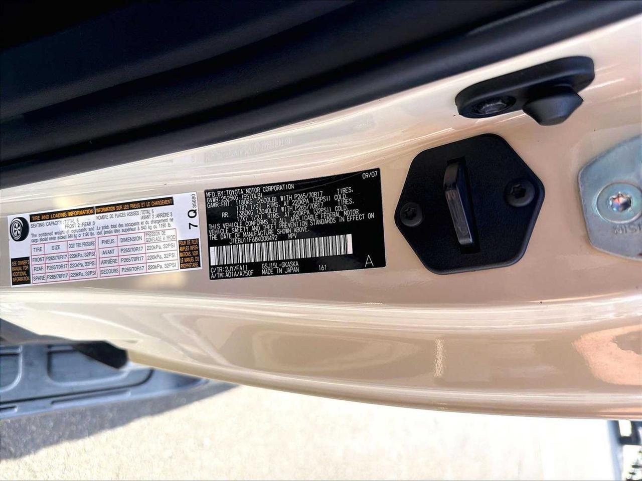 2008 Toyota FJ Cruiser Roseville CA