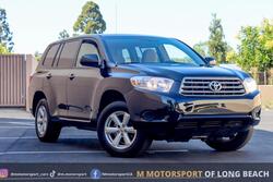 Toyota Highlander Sport Utility 4D 2008