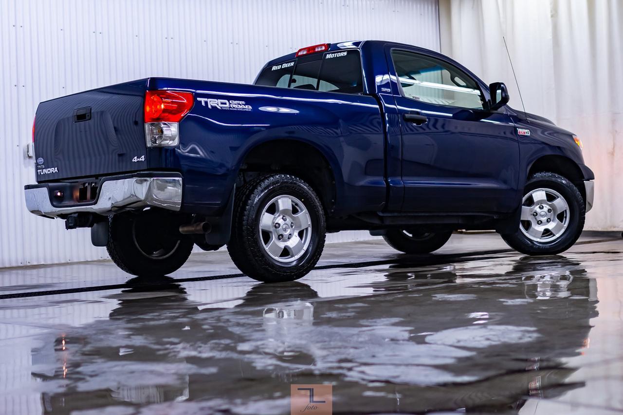 2008 Toyota Tundra 4x4 Reg Cab SR5 TRD Red Deer AB