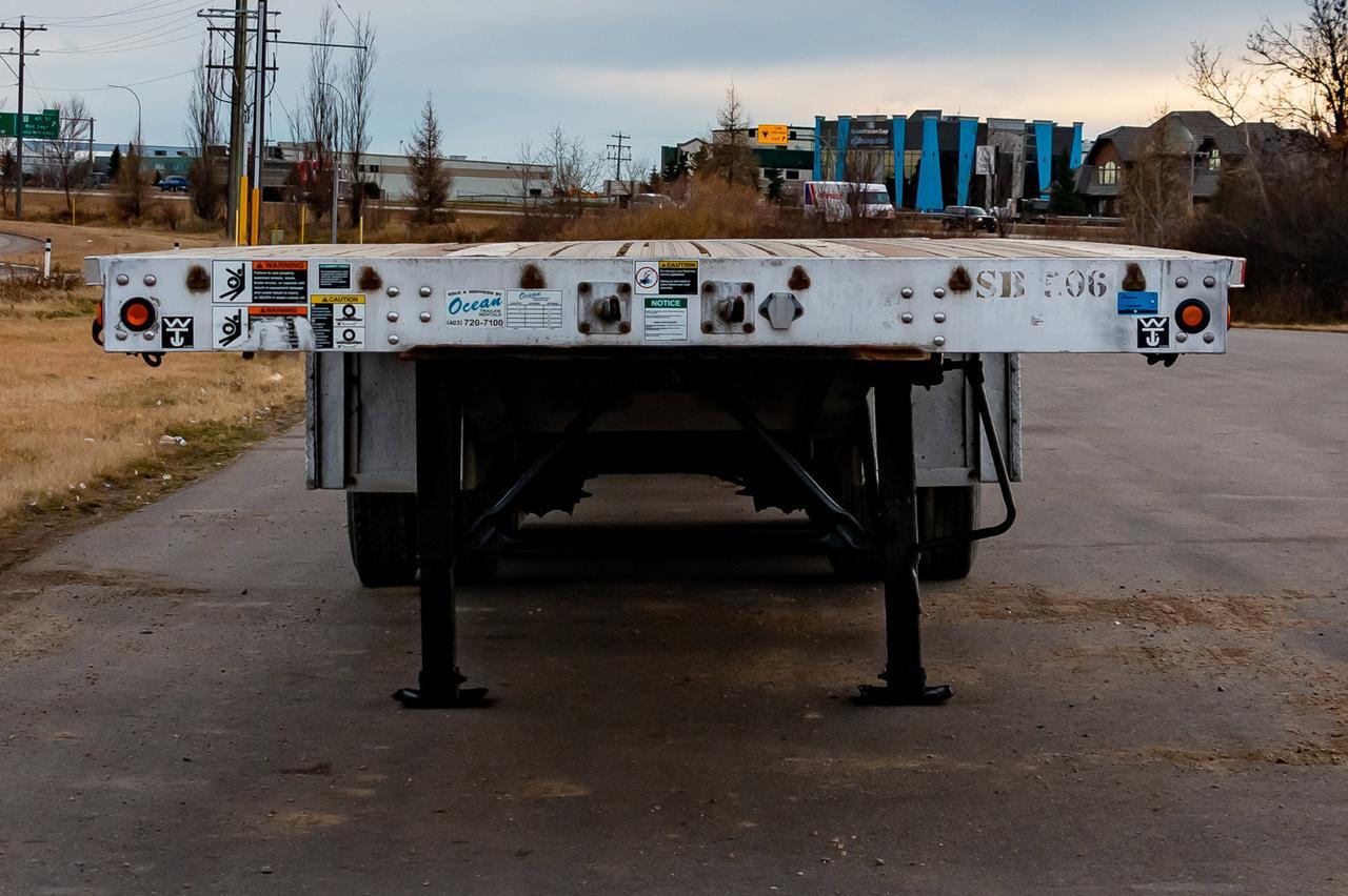 2008 Wilson Super B Flatdeck Trailers Red Deer AB