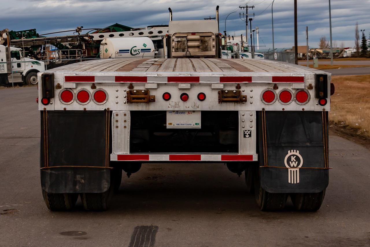 2008 Wilson Super B Flatdeck Trailers Red Deer AB
