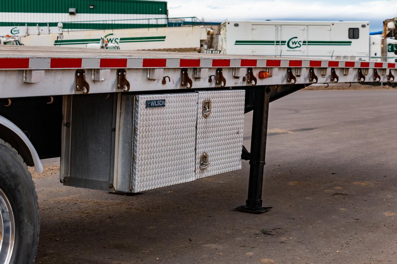 2008 Wilson Super B Flatdeck Trailers Red Deer AB