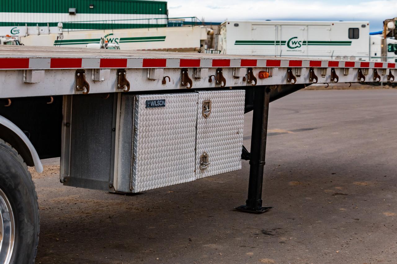 2008 Wilson Super B Flatdeck Trailers Red Deer AB