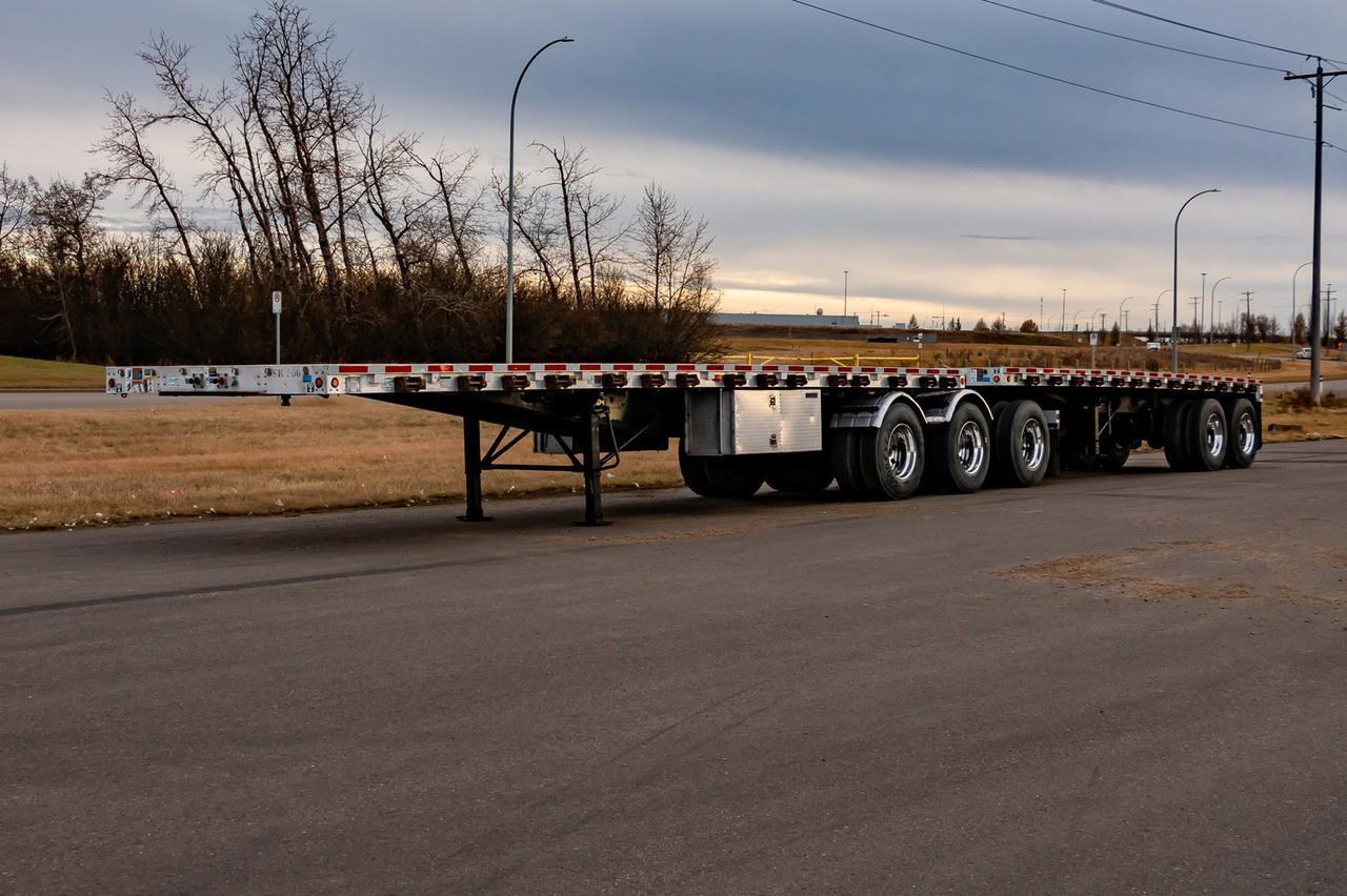 2008 Wilson Super B Flatdeck Trailers Red Deer AB